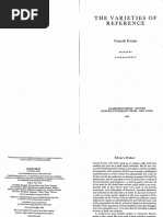 The Varieties of Reference (Clarendon Paperbacks) [ペーパーバック] Evans，Gareth The Varieties of Reference (Clarendon Paperbacks): Evans, Gareth