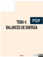 Balances de Energia