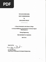 The San Xavier Mine - Hoist Commissioning