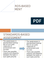 Standards Based Assessment