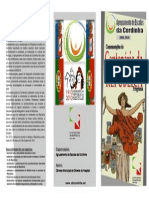 Panfleto - Comemorações Do Centenário Da República Na Cordinha