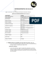 Acta de Junta de Representantes de EE - GG.CC. 5 de Febrero