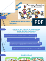 Educar en y para La Diversidad