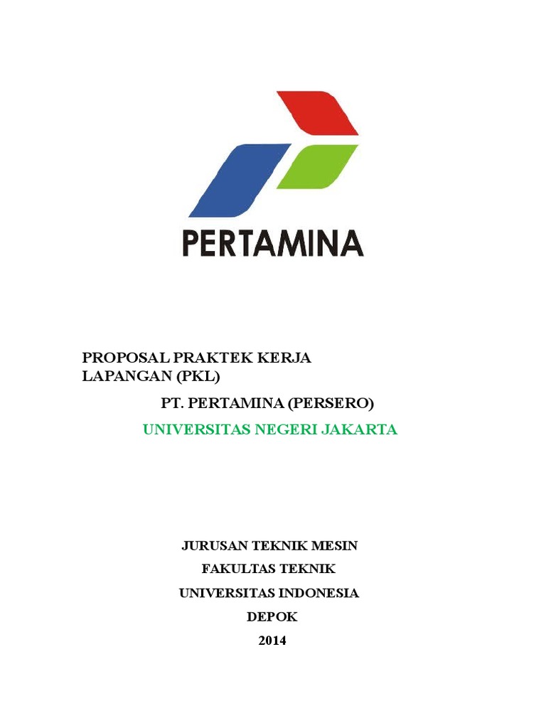 Proposal PKL PT. Pertamina