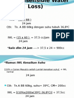 IWL (Insensible Water Loss)