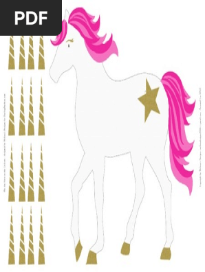 Unicorn_Pin the Horn on the Unicorn_13X19