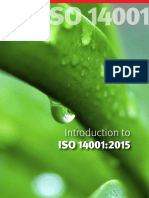 Introduction To Iso 14001-2015