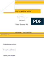 Lecture on Interest Rates