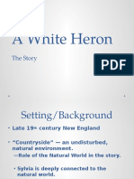 A White Heron: Sylvia's Journey of Self-Discovery