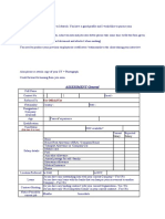 Assessment Form