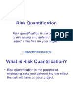 Risk Quantification