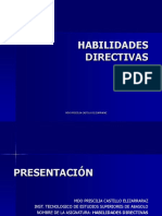 Habilidades Directivas Unid 1