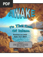 Awake 2014 Ramadaan 1435 Jun Jul 2014 by the majlis 