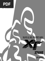 Download Manual Yamaha XT 600 E by Carlos Garcia M SN299320077 doc pdf