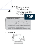 Topik 2 - Strategi Dan Pendekatan Pengajaran Dan Pembelajaran