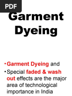Class- Garment Dyeing