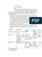 Summary audit