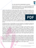 Ficha Exercicios Comentario Texto Independencia Americana Tema 2