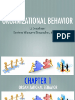 Organizational Behavior Chapter 1