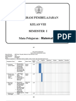 PROMES. MTK Kelas 8 Smstr. I SMP-MTs.doc