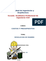 Examen de Costos Resuelto