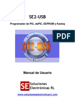 Manual de Usuario SE2-USB PDF