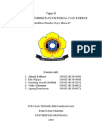 Klasifikasi Sumber Daya Mineral