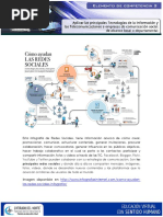 Unidad 2  Esta  infografía  de  Redes  Sociales,  tiene  información  acerca  de  cómo  crear,  promocionar,  comunicar,  estructurar  contenido,  generar  invitaciones,  procurar  colaboración,  hacer  convocatoria,  generar  influencia  en  los  públicos  objetivos,  hacer  trabajo  colaborativo  en  el  cual  se  porte  a  los  contactos;  participar  y  compartir información, fotos y videos a través de las TIC. Facebook, Blogger, Flickr,  YouTube y Twitter pueden colaborar con su estrategia de comunicación. Son  las  principales redes sociales  y donde  día a día se comparten mensajes, imágenes,  fotos,  videos,  donde  se  desarrollan  nuevos  contenidos  y  las  plataformas  que  lo  acercan a millones de usuarios de todo el mundo