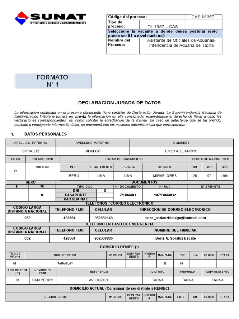 Formatos 12 y 3-6 | PDF | Educación avanzada | Business