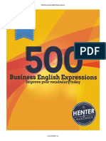 500 Business English Expressions