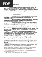 Informe Final del Partido Colorado sobre Ancap