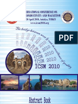 Icsm2010 Book | PDF | High Temperature Superconductivity 