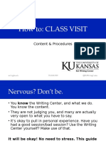 KU Writing Center Info Session