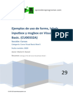 Ejemplos de Textbox en Visual Basic | PDF
