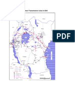 Existing and Future Transmission Lines in EAC