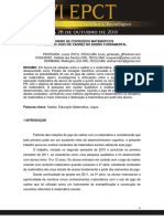 o Ensino de Conteúdos Matemáticos