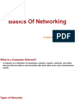 Basics of Networking and Routing