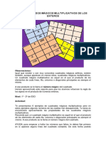 Cuaddrados Magicos Con Numeros Enteros PDF