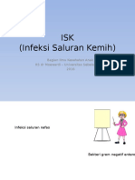 ISK (Infeksi Saluran Kemih) : Bagian Ilmu Kesehatan Anak RS DR Moewardi - Universitas Sebelas Maret 2016