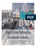 Right Sizing Parking For Sustainable Suburbs
