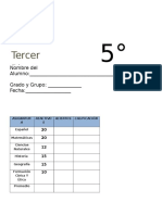 5to Grado - Bimestre 3