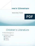 Childrens Lit Selection Tools