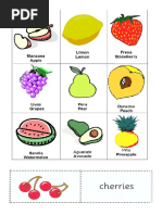 Frutas Verduras Animales y Medios de Transporte en Ingles Imagenes