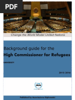 UNHCR Background guide Rotaract MUN Change the World New York