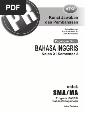 02 Kunci Jawaban Pr Inggris 11b 2015 Ktsp Sita Rama