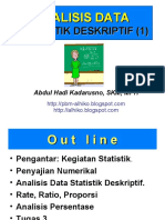 Download Analisis Data Statistik Deskriptif 1 by abd hadi kadarusno SN29935991 doc pdf