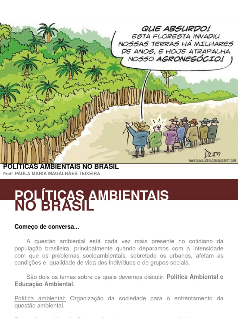 Politicas Ambientais No Brasil | PDF | Biologia de Conservação ...