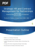 Strategic HR & Contract Management For Partnerships