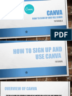 How To Sign Up and Use Canva Final Tutorial