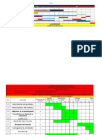 Cronograma Mantenimiento